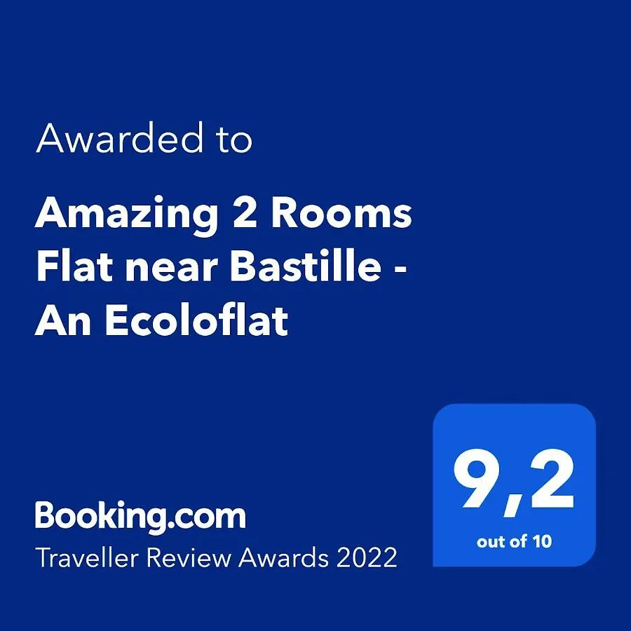 דירה Amazing 2 Flat Near Bastille - An Ecoloflat *